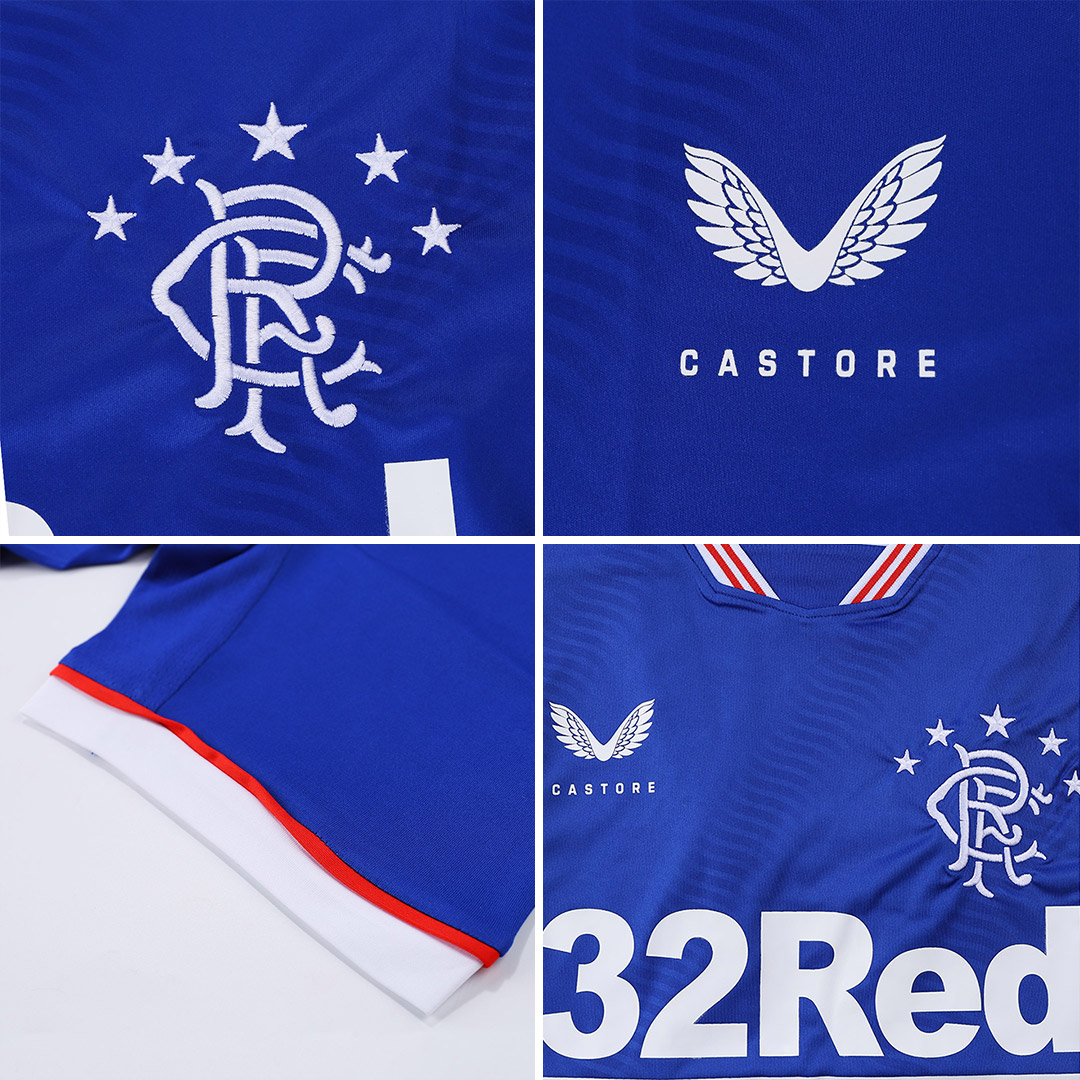 Glasgow Rangers 20-21 Home Soccer Jersey Shirt